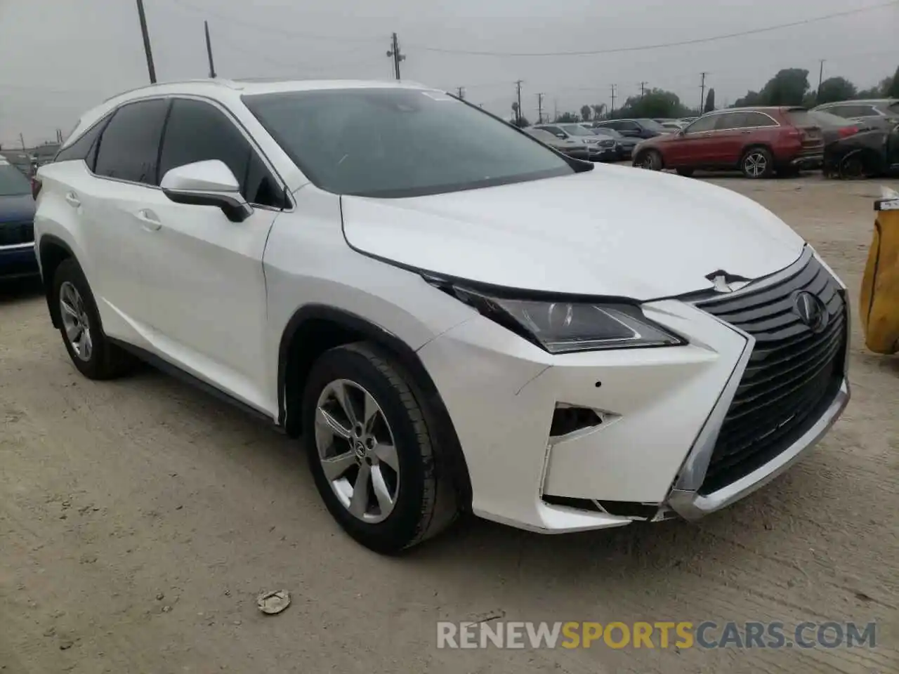 1 Photograph of a damaged car 2T2ZZMCA5KC135102 LEXUS RX350 2019