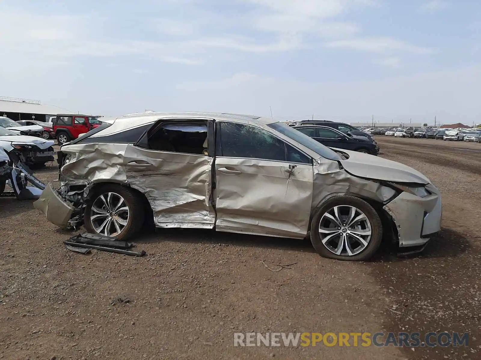 9 Photograph of a damaged car 2T2ZZMCA5KC136752 LEXUS RX350 2019