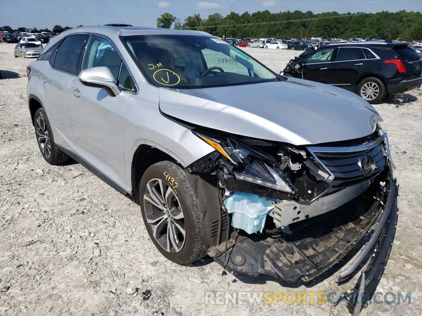 1 Photograph of a damaged car 2T2ZZMCA5KC141269 LEXUS RX350 2019