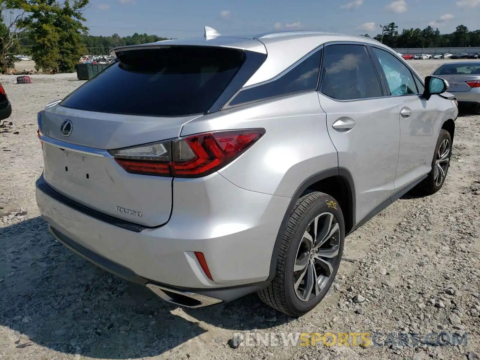 4 Photograph of a damaged car 2T2ZZMCA5KC141269 LEXUS RX350 2019