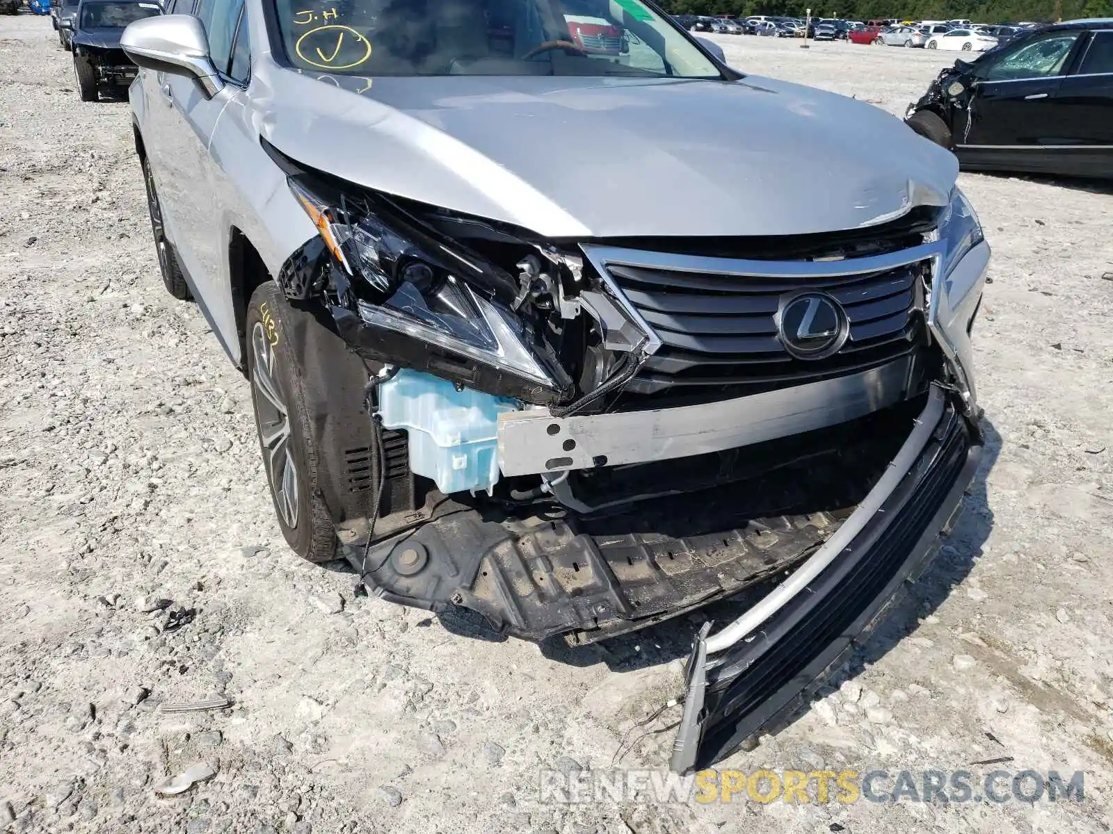 9 Photograph of a damaged car 2T2ZZMCA5KC141269 LEXUS RX350 2019