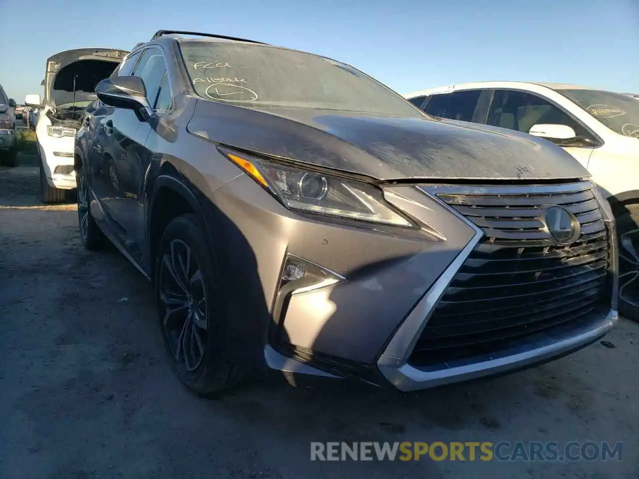 1 Photograph of a damaged car 2T2ZZMCA5KC141465 LEXUS RX350 2019