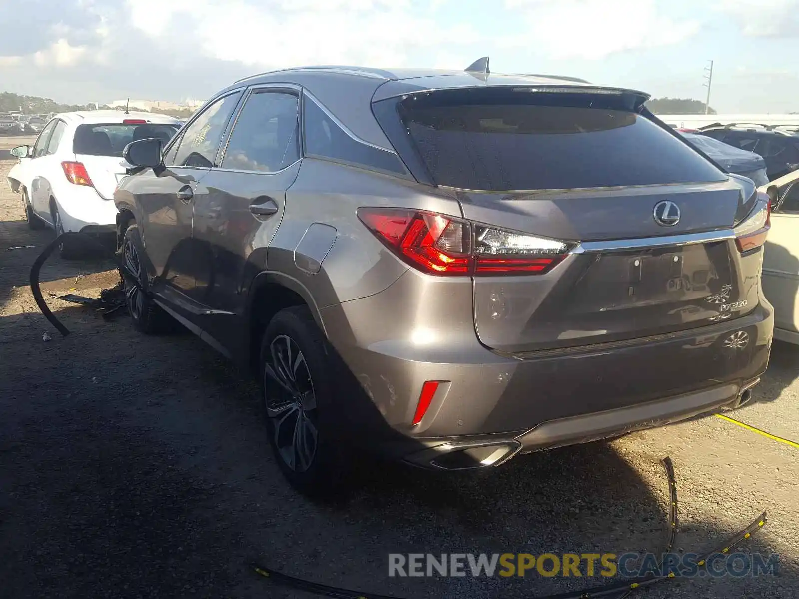 3 Photograph of a damaged car 2T2ZZMCA5KC144317 LEXUS RX350 2019