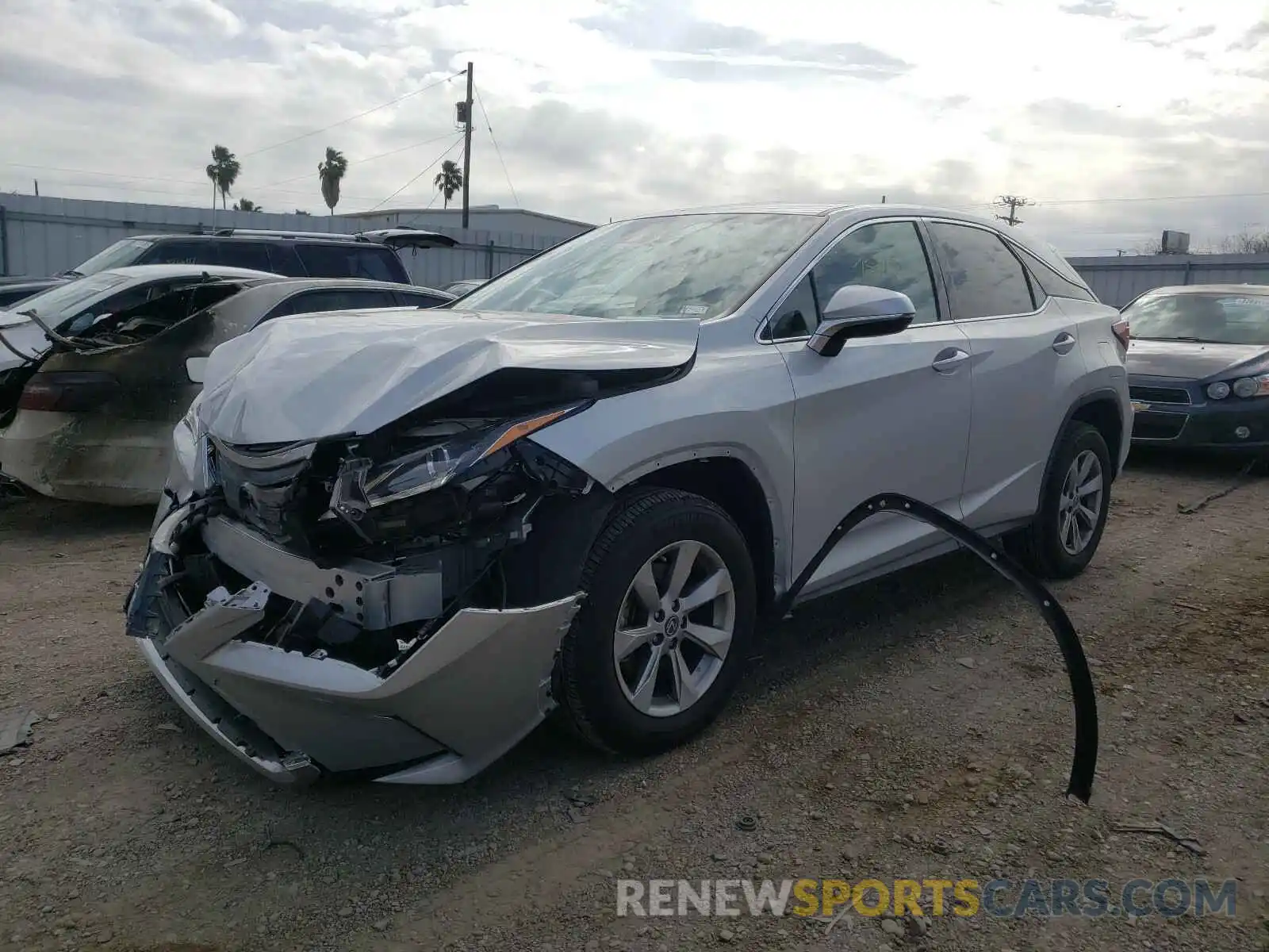 2 Фотография поврежденного автомобиля 2T2ZZMCA5KC148058 LEXUS RX350 2019