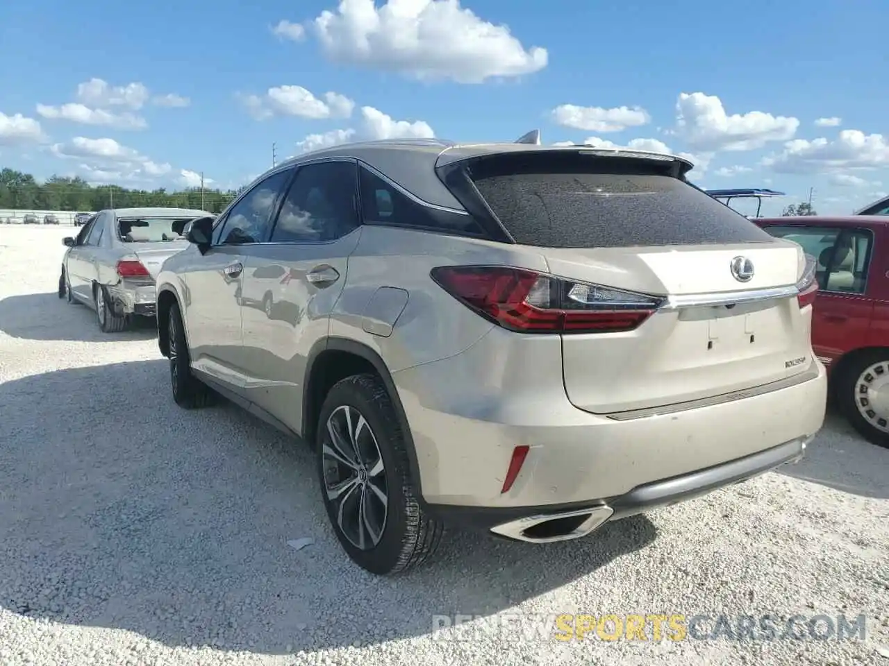 3 Photograph of a damaged car 2T2ZZMCA5KC149890 LEXUS RX350 2019