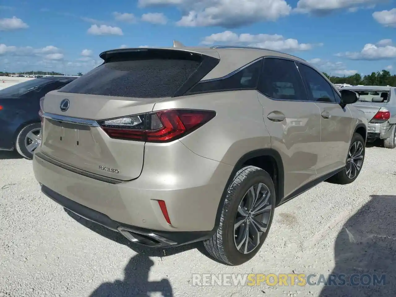 4 Photograph of a damaged car 2T2ZZMCA5KC149890 LEXUS RX350 2019