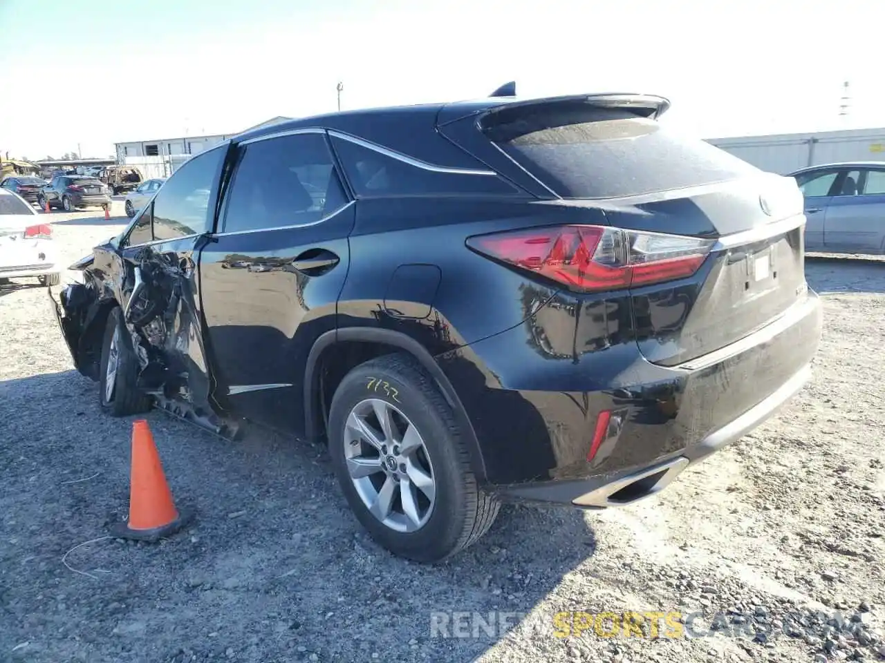 3 Photograph of a damaged car 2T2ZZMCA6KC119913 LEXUS RX350 2019