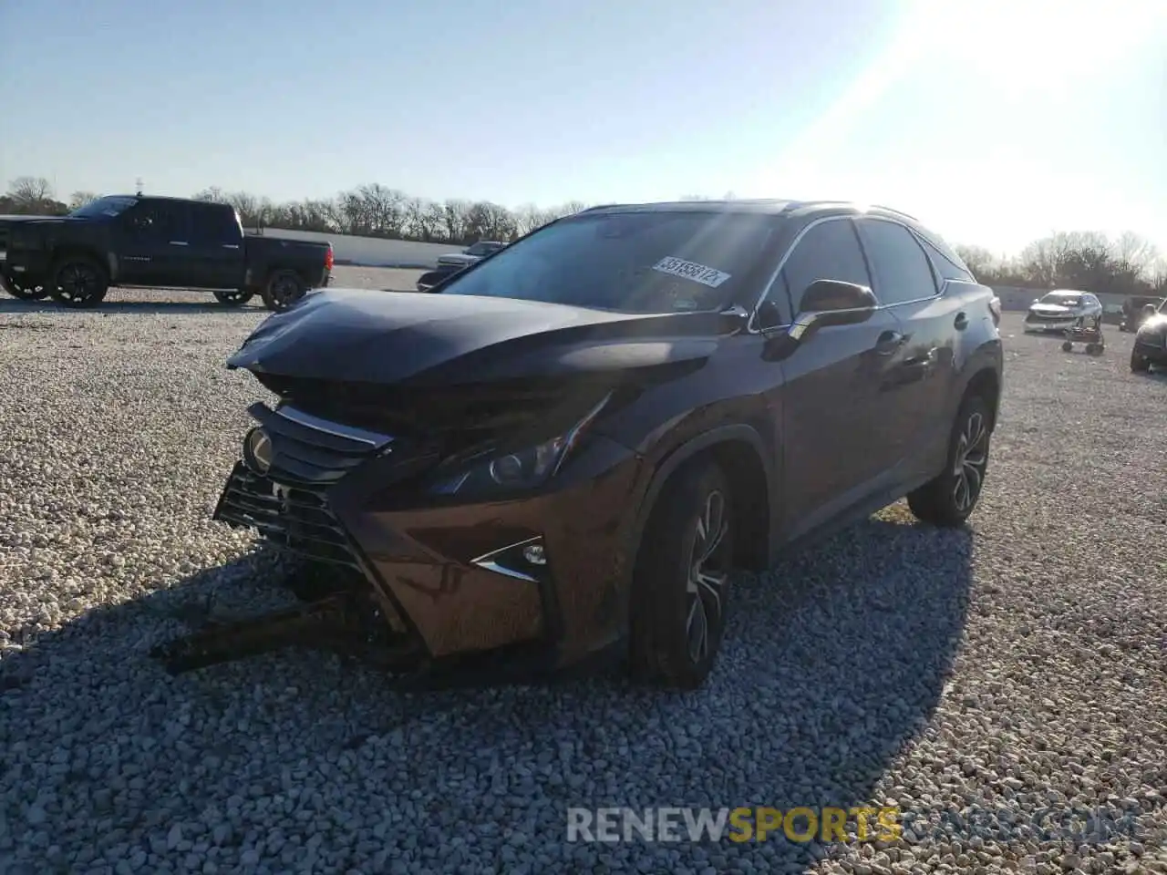 2 Photograph of a damaged car 2T2ZZMCA6KC121273 LEXUS RX350 2019