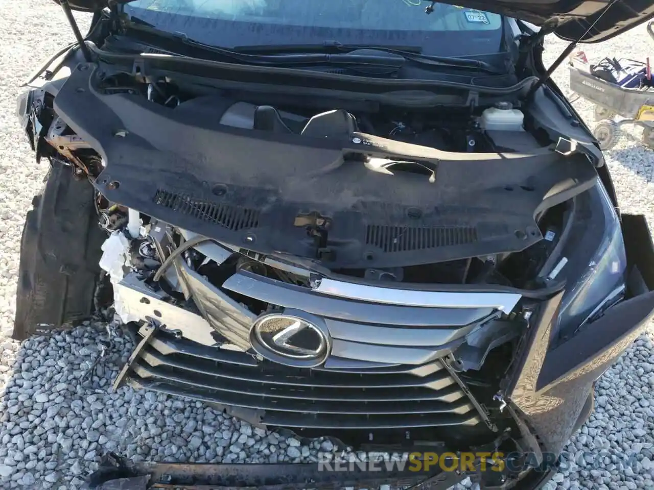 7 Photograph of a damaged car 2T2ZZMCA6KC121273 LEXUS RX350 2019