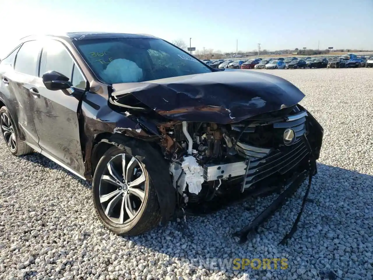 9 Photograph of a damaged car 2T2ZZMCA6KC121273 LEXUS RX350 2019