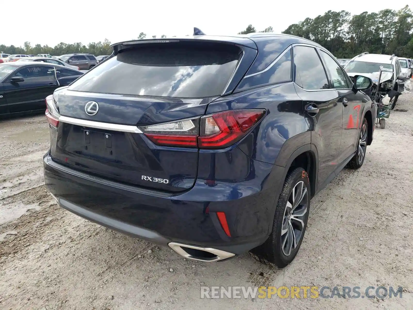 4 Photograph of a damaged car 2T2ZZMCA6KC122696 LEXUS RX350 2019