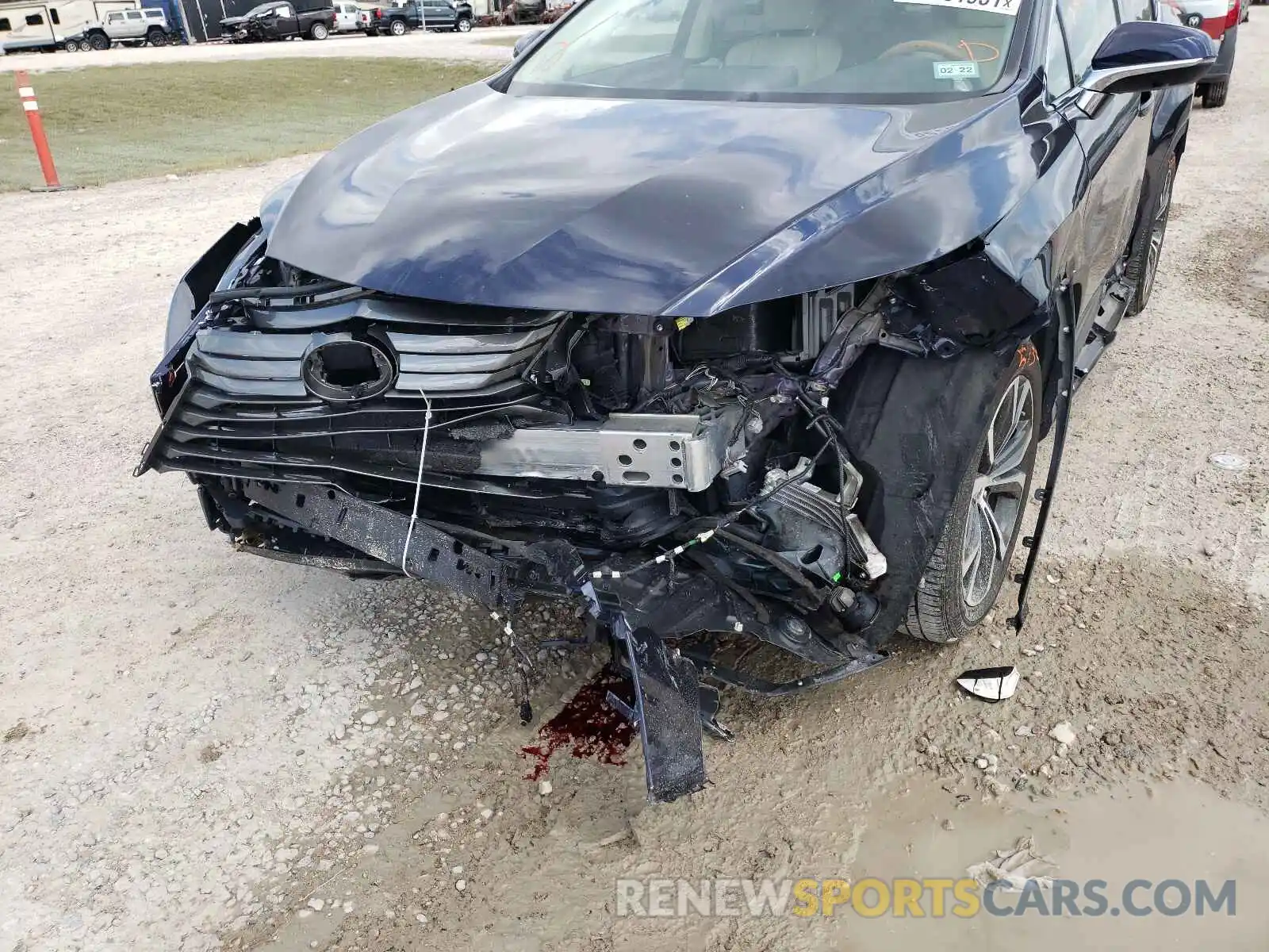 9 Photograph of a damaged car 2T2ZZMCA6KC122696 LEXUS RX350 2019