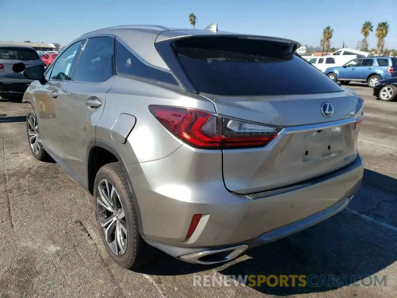 3 Photograph of a damaged car 2T2ZZMCA6KC134217 LEXUS RX350 2019