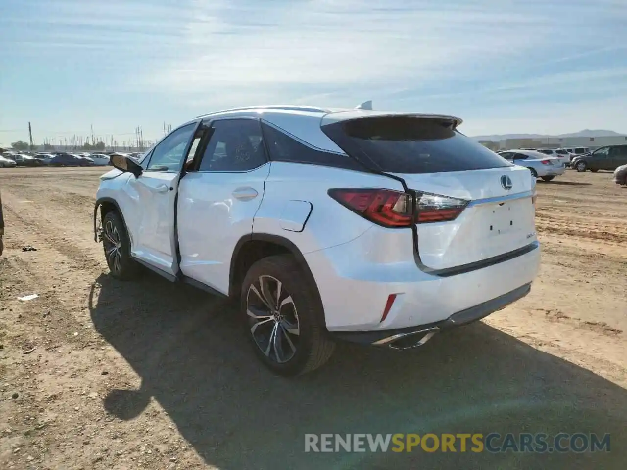 3 Photograph of a damaged car 2T2ZZMCA6KC136551 LEXUS RX350 2019