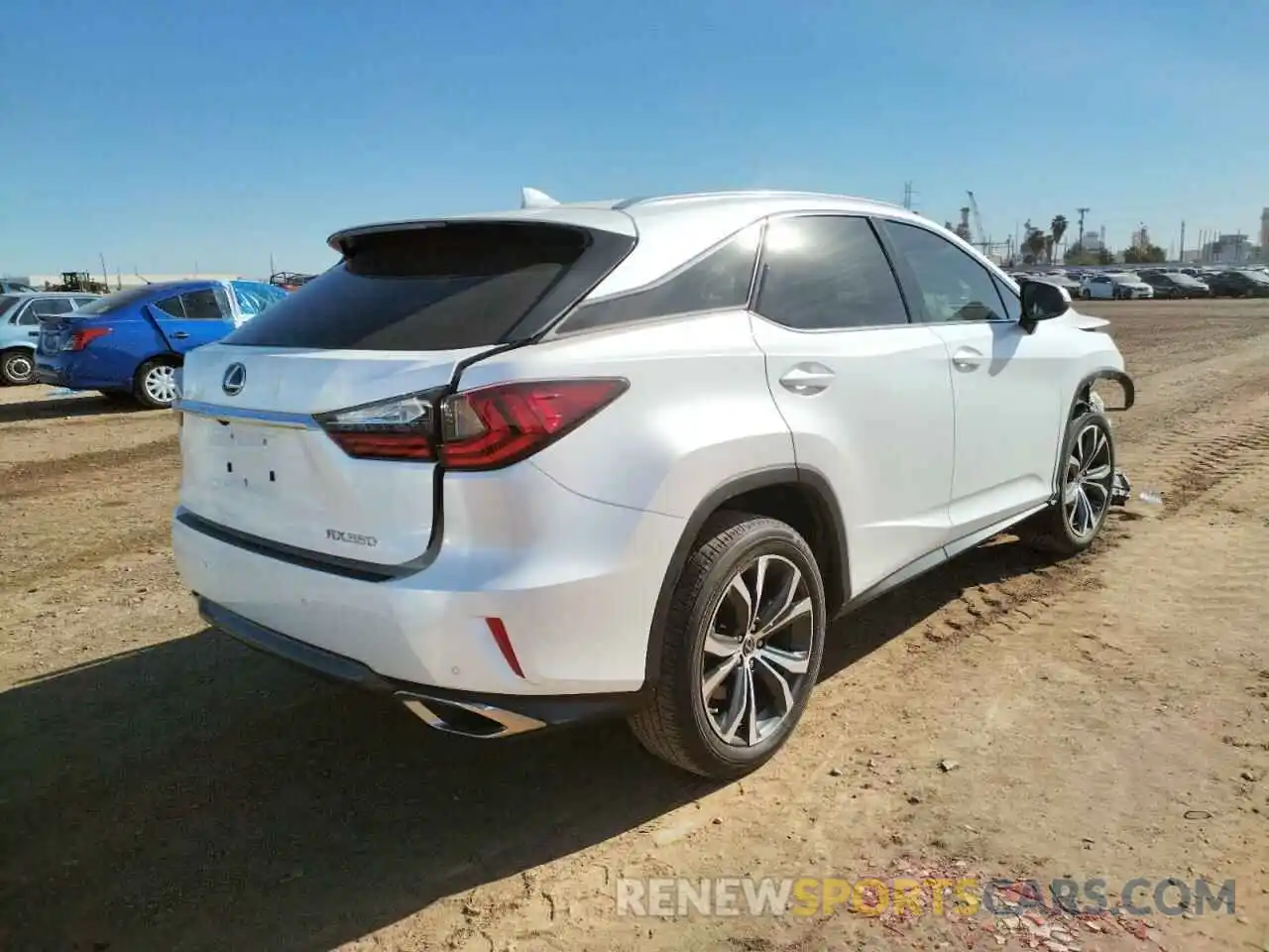 4 Photograph of a damaged car 2T2ZZMCA6KC136551 LEXUS RX350 2019