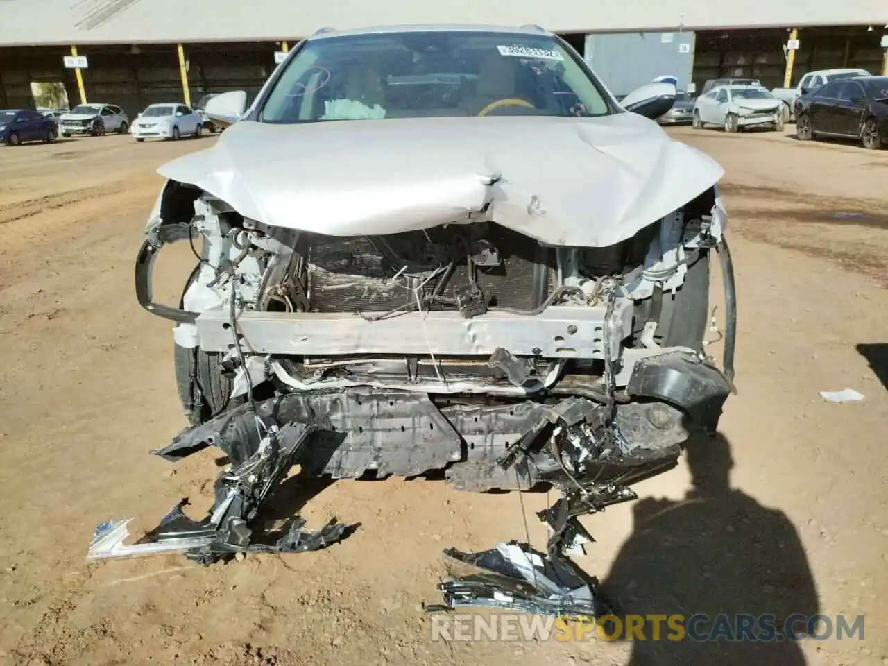 9 Photograph of a damaged car 2T2ZZMCA6KC136551 LEXUS RX350 2019