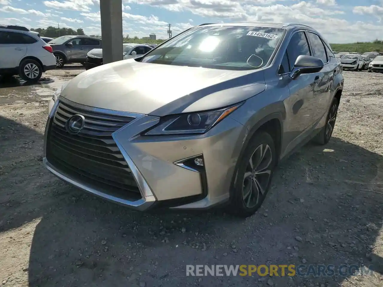 2 Photograph of a damaged car 2T2ZZMCA6KC138221 LEXUS RX350 2019