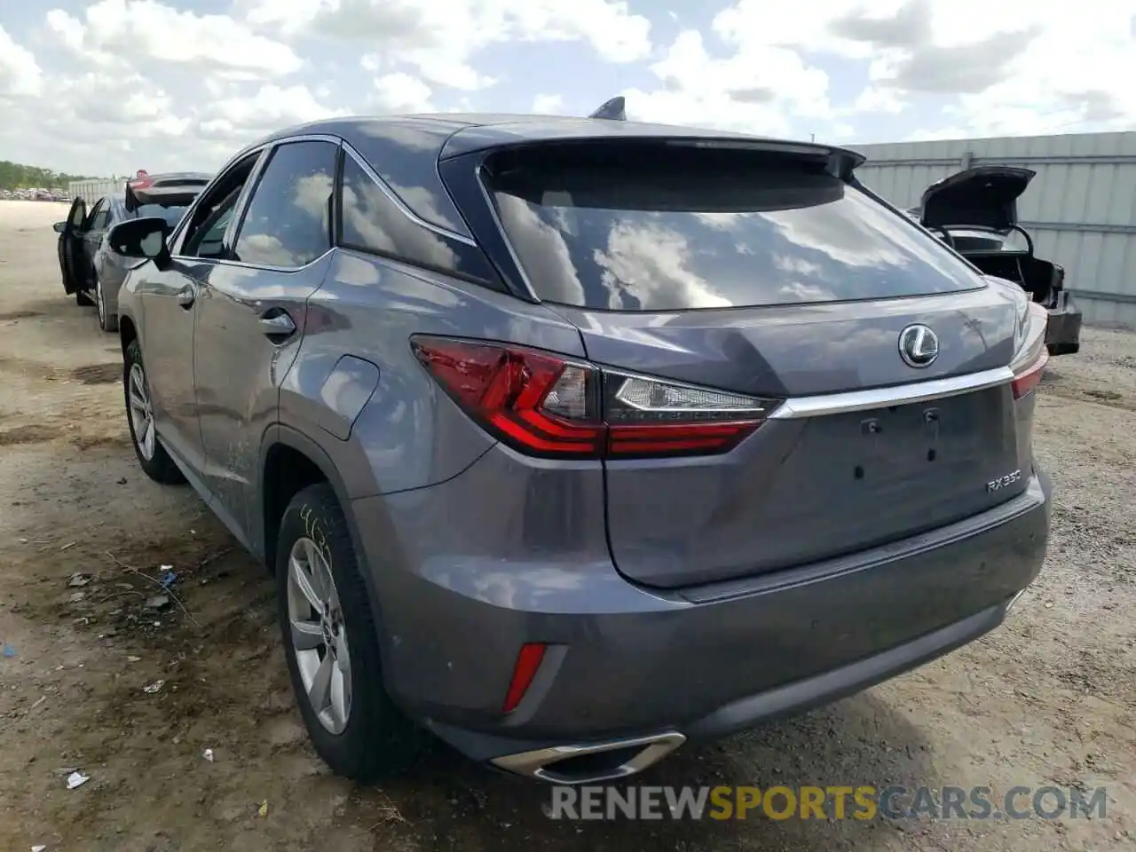 3 Photograph of a damaged car 2T2ZZMCA6KC139420 LEXUS RX350 2019