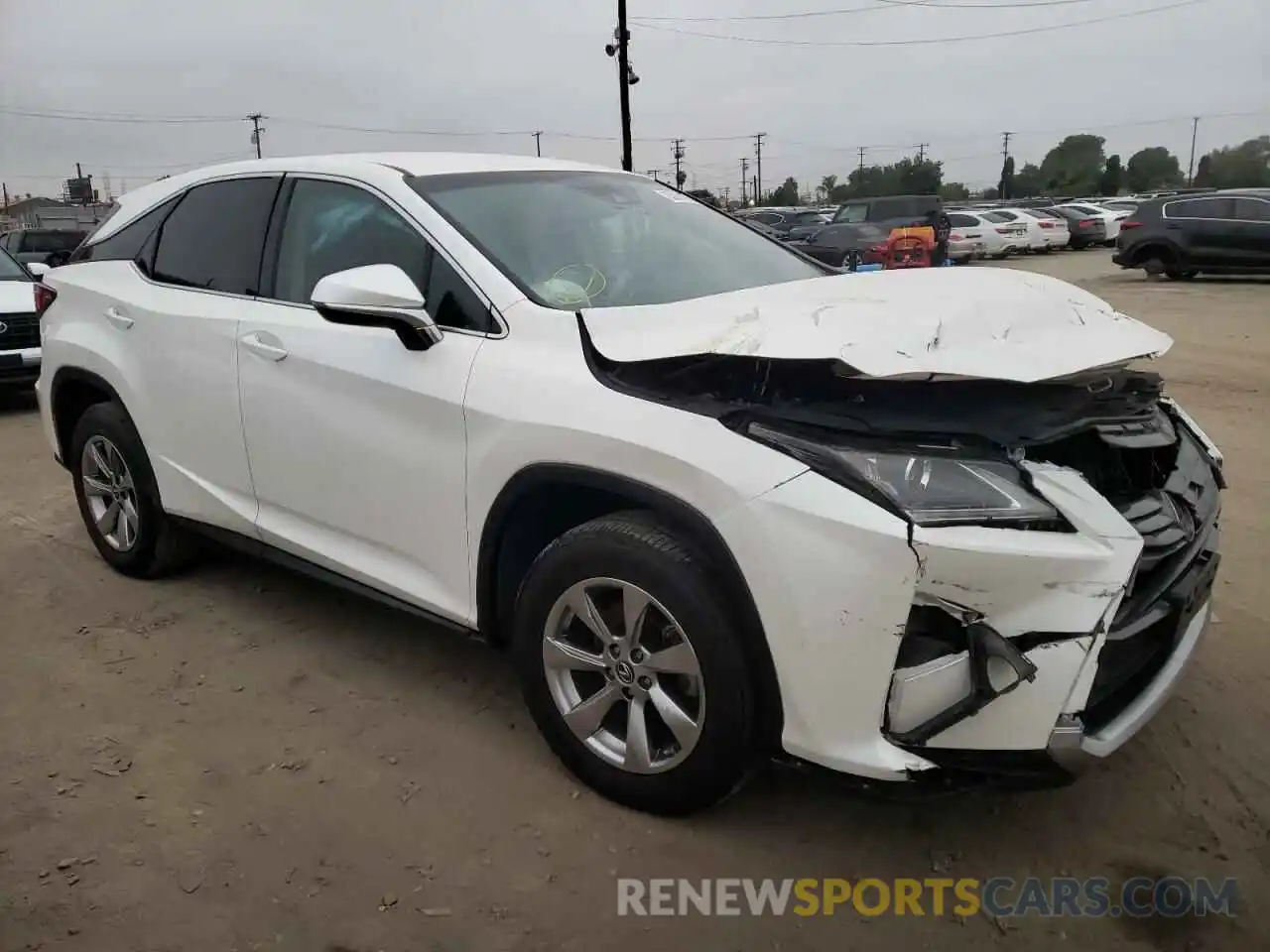 1 Photograph of a damaged car 2T2ZZMCA6KC144858 LEXUS RX350 2019