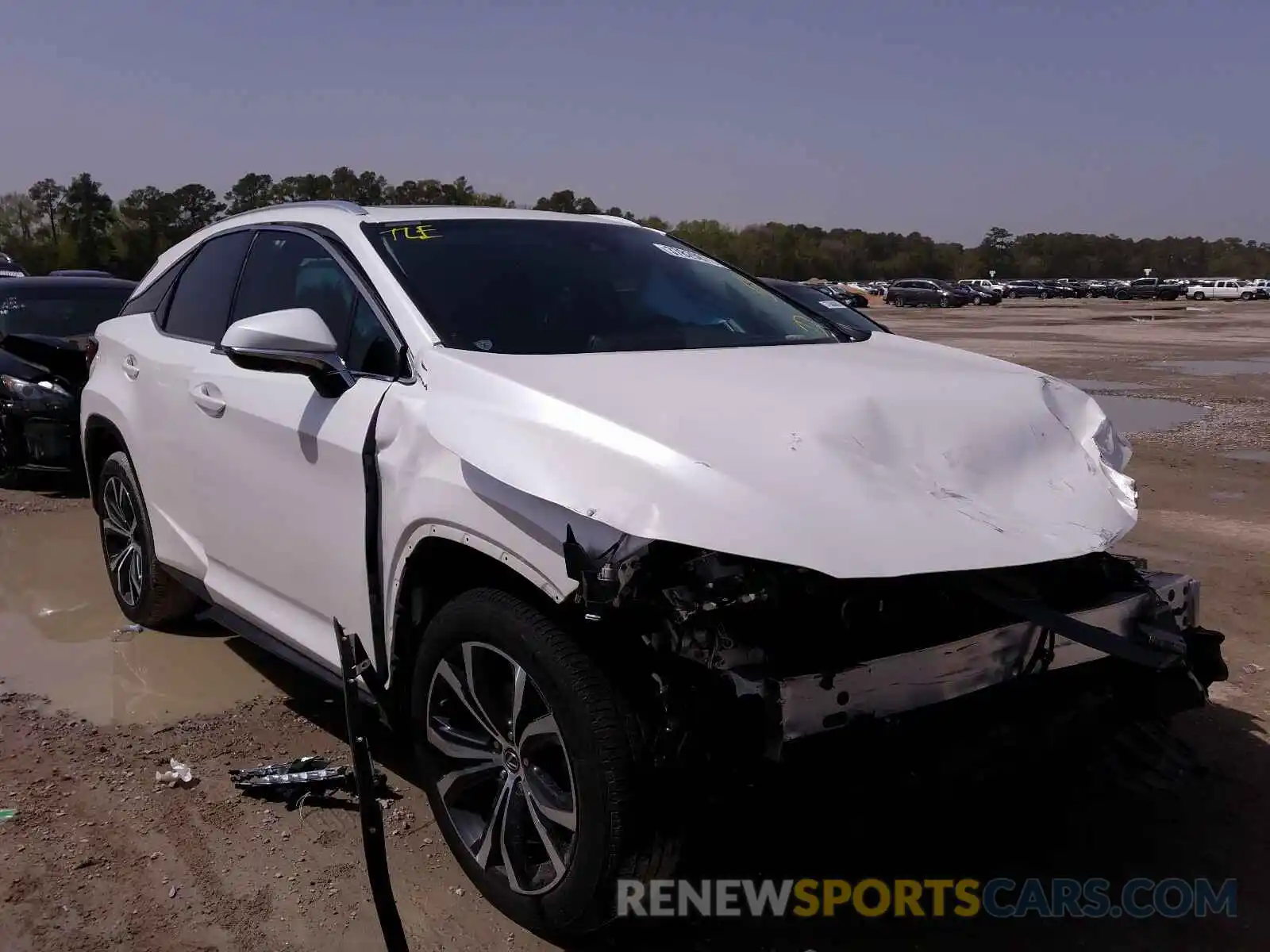 1 Photograph of a damaged car 2T2ZZMCA6KC144987 LEXUS RX350 2019