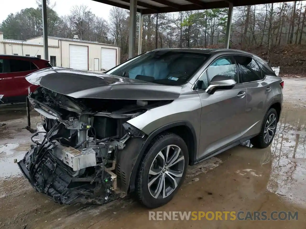 1 Photograph of a damaged car 2T2ZZMCA6KC147694 LEXUS RX350 2019