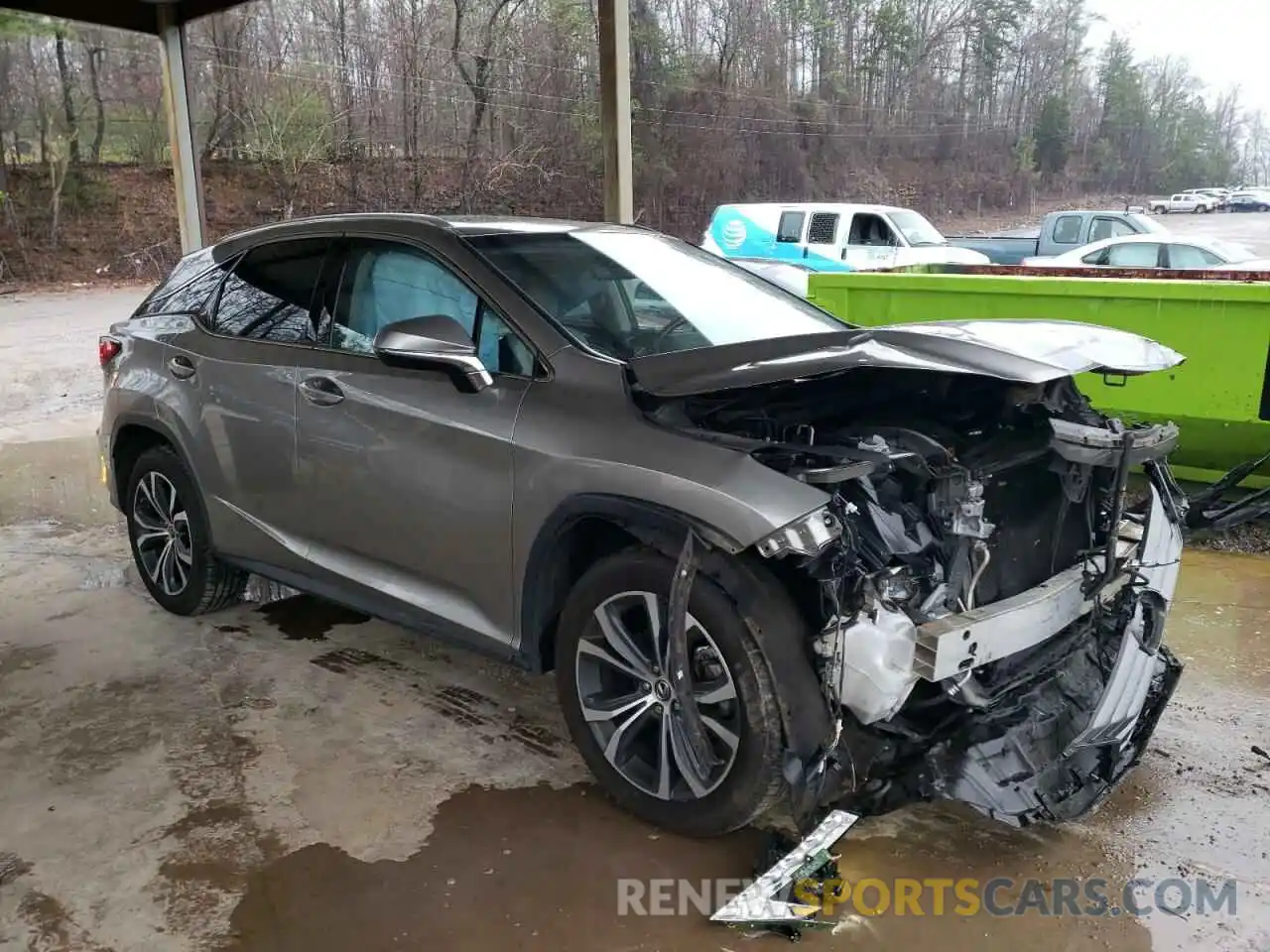 4 Photograph of a damaged car 2T2ZZMCA6KC147694 LEXUS RX350 2019