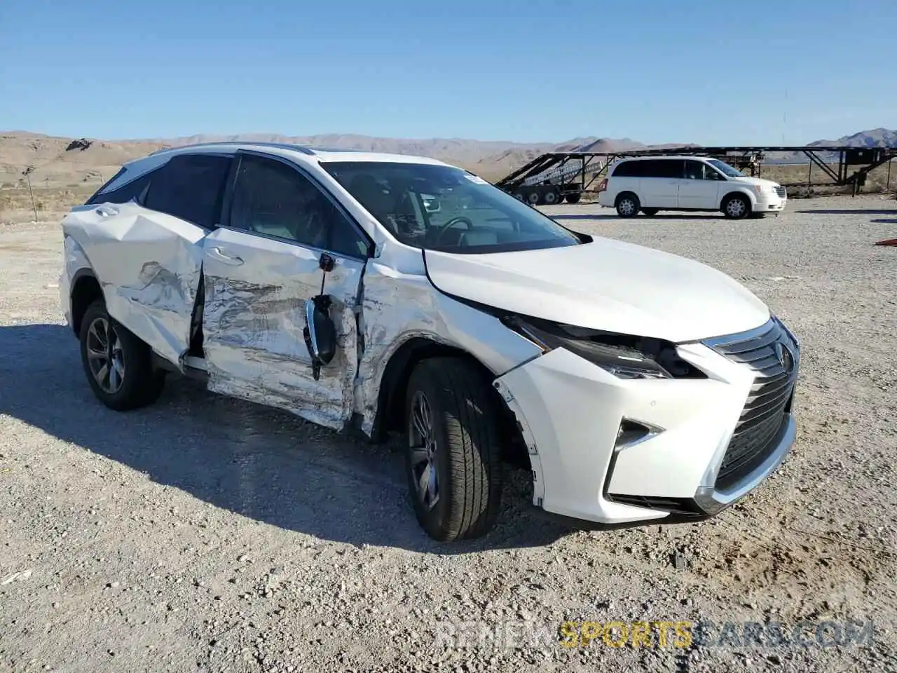 4 Photograph of a damaged car 2T2ZZMCA6KC150160 LEXUS RX350 2019