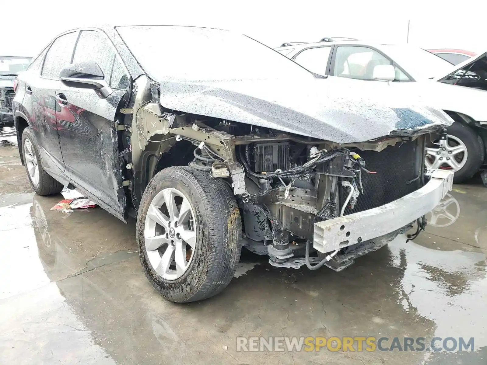 1 Photograph of a damaged car 2T2ZZMCA7KC117510 LEXUS RX350 2019