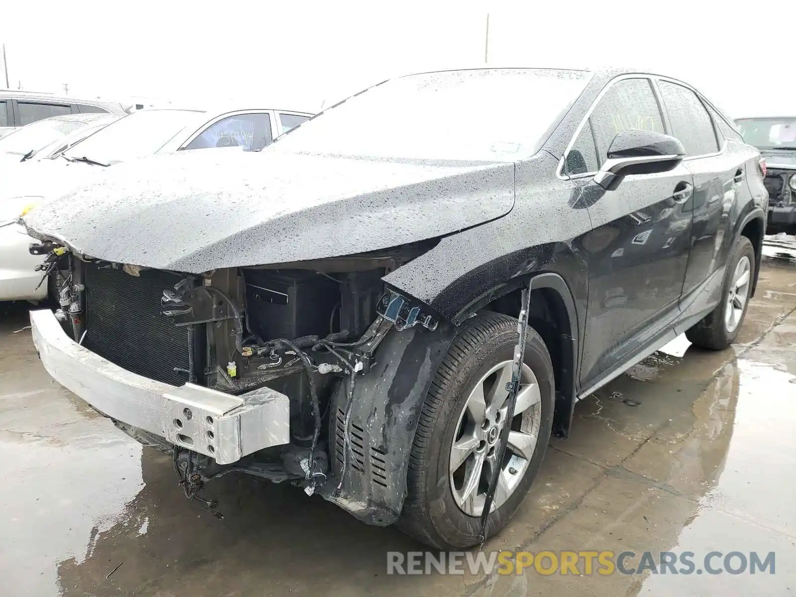 2 Photograph of a damaged car 2T2ZZMCA7KC117510 LEXUS RX350 2019