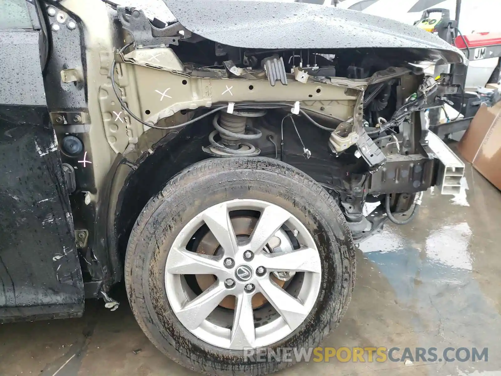 9 Фотография поврежденного автомобиля 2T2ZZMCA7KC117510 LEXUS RX350 2019
