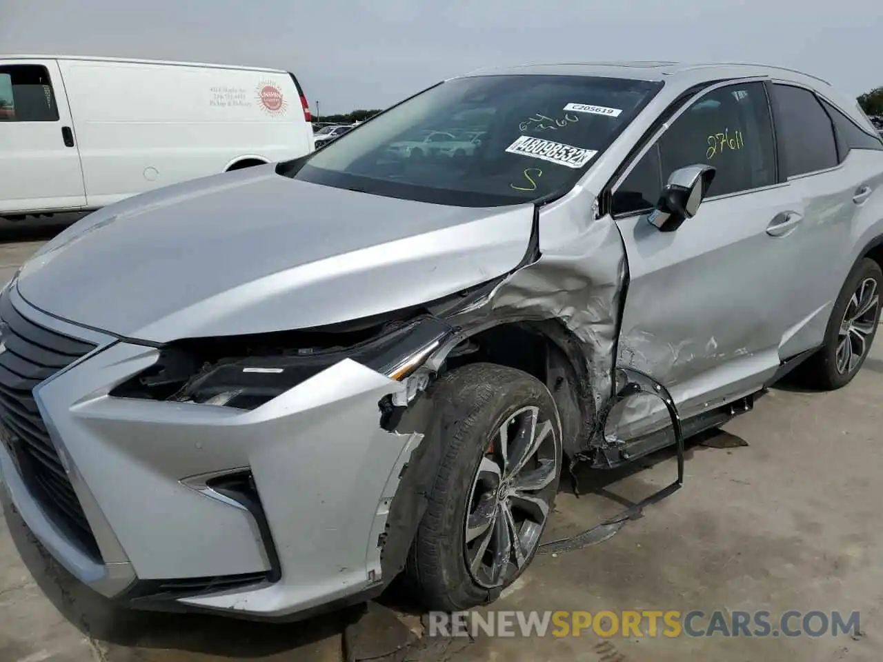 9 Photograph of a damaged car 2T2ZZMCA7KC118575 LEXUS RX350 2019