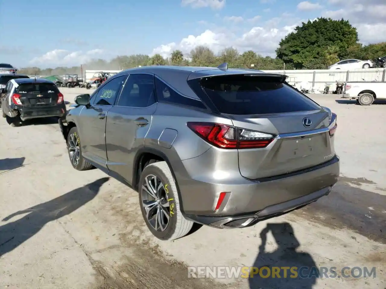 3 Photograph of a damaged car 2T2ZZMCA7KC128863 LEXUS RX350 2019