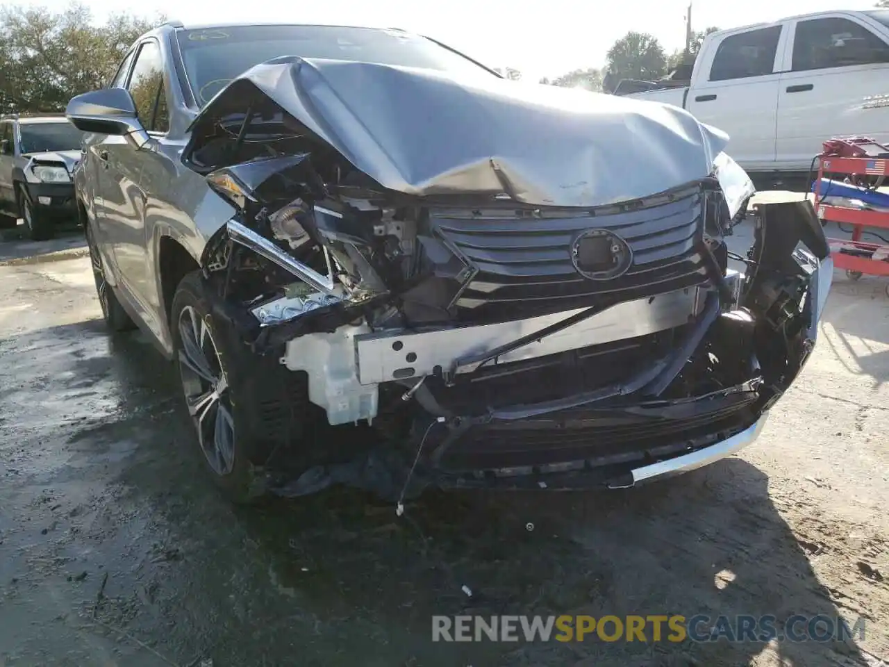 9 Photograph of a damaged car 2T2ZZMCA7KC128863 LEXUS RX350 2019