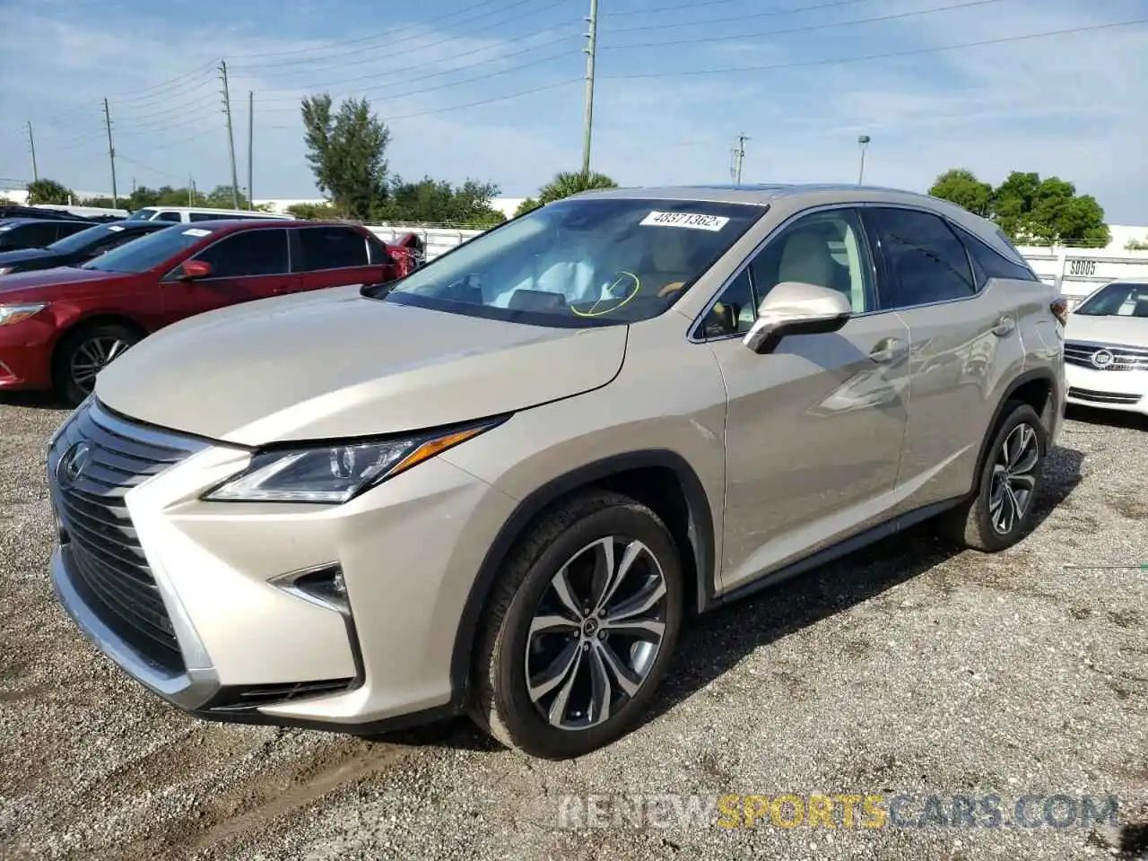 2 Photograph of a damaged car 2T2ZZMCA7KC130841 LEXUS RX350 2019