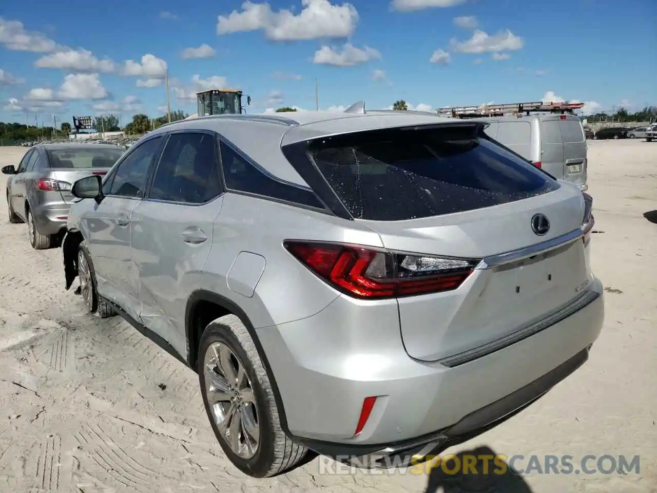 3 Photograph of a damaged car 2T2ZZMCA7KC132492 LEXUS RX350 2019