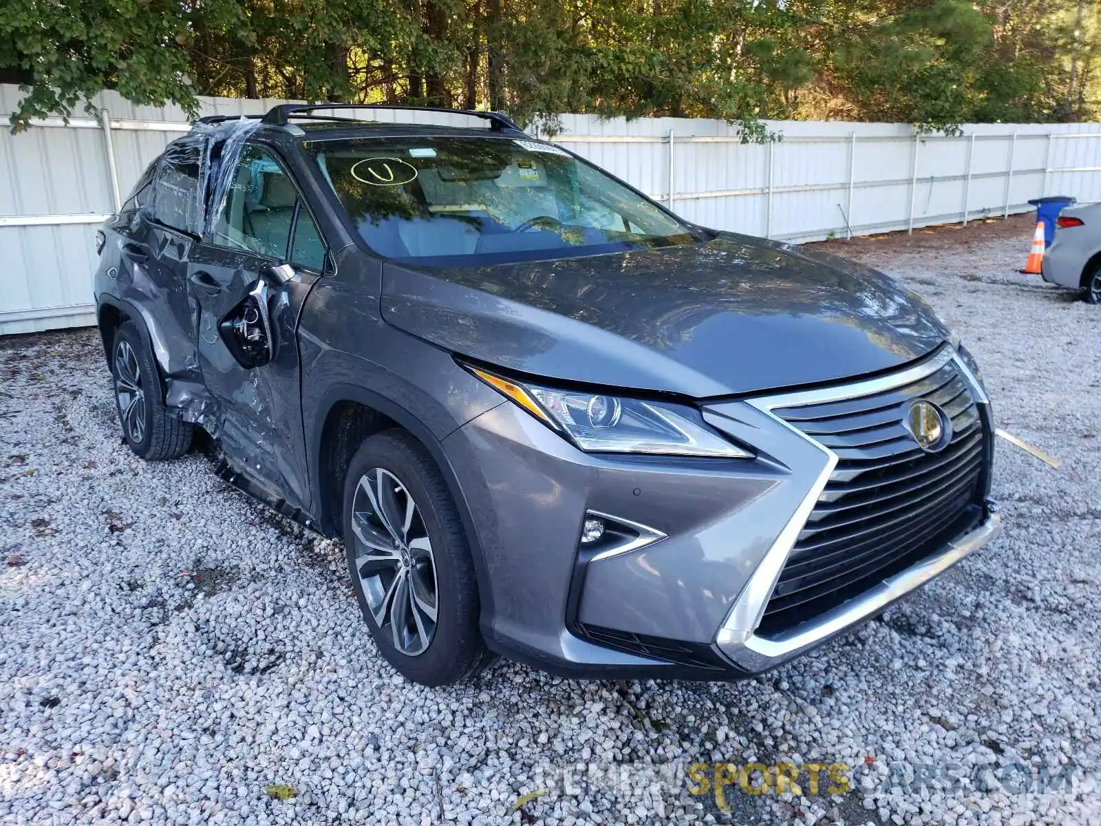 1 Photograph of a damaged car 2T2ZZMCA7KC134520 LEXUS RX350 2019