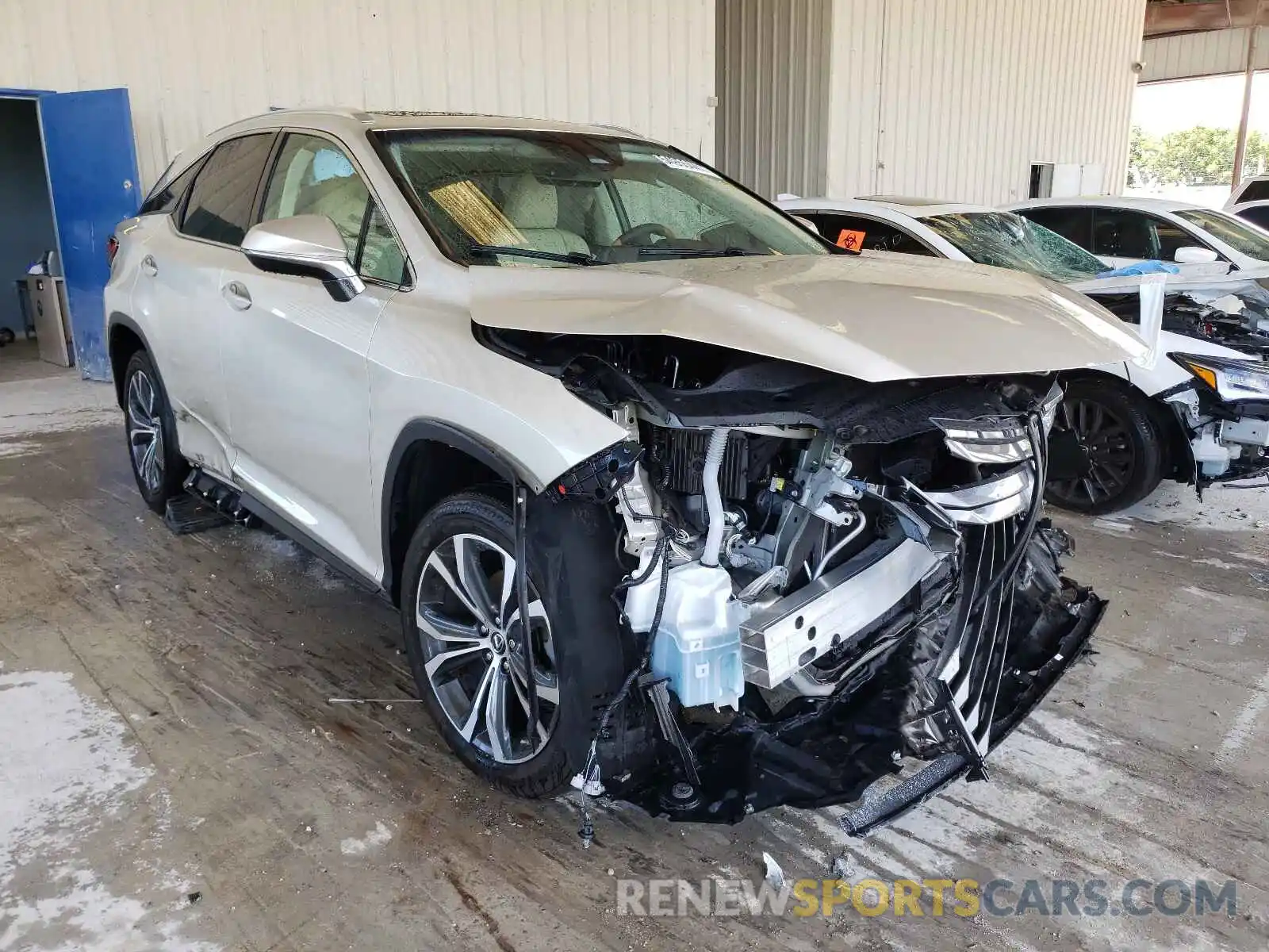 1 Photograph of a damaged car 2T2ZZMCA7KC135330 LEXUS RX350 2019