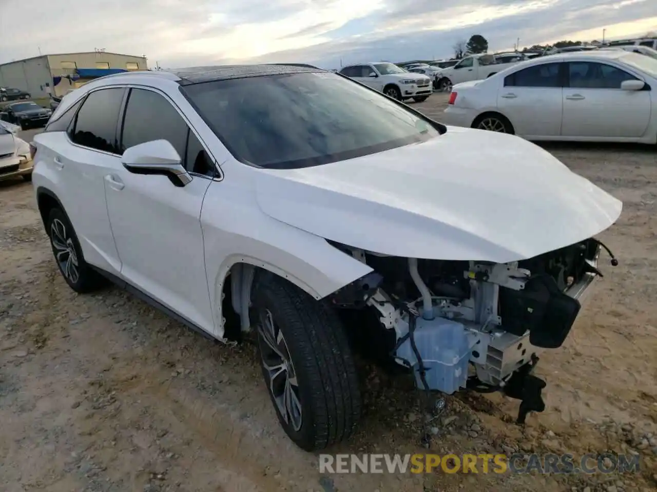 1 Photograph of a damaged car 2T2ZZMCA7KC136607 LEXUS RX350 2019