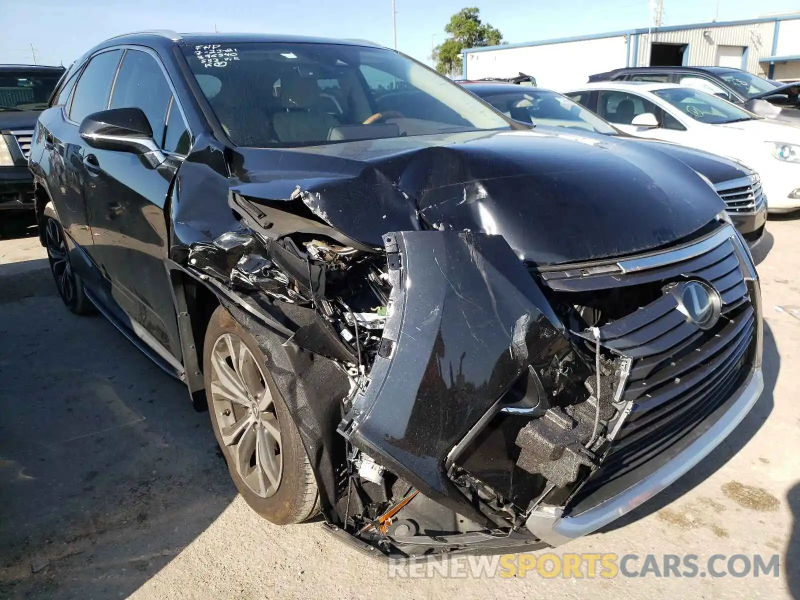 1 Photograph of a damaged car 2T2ZZMCA7KC145517 LEXUS RX350 2019