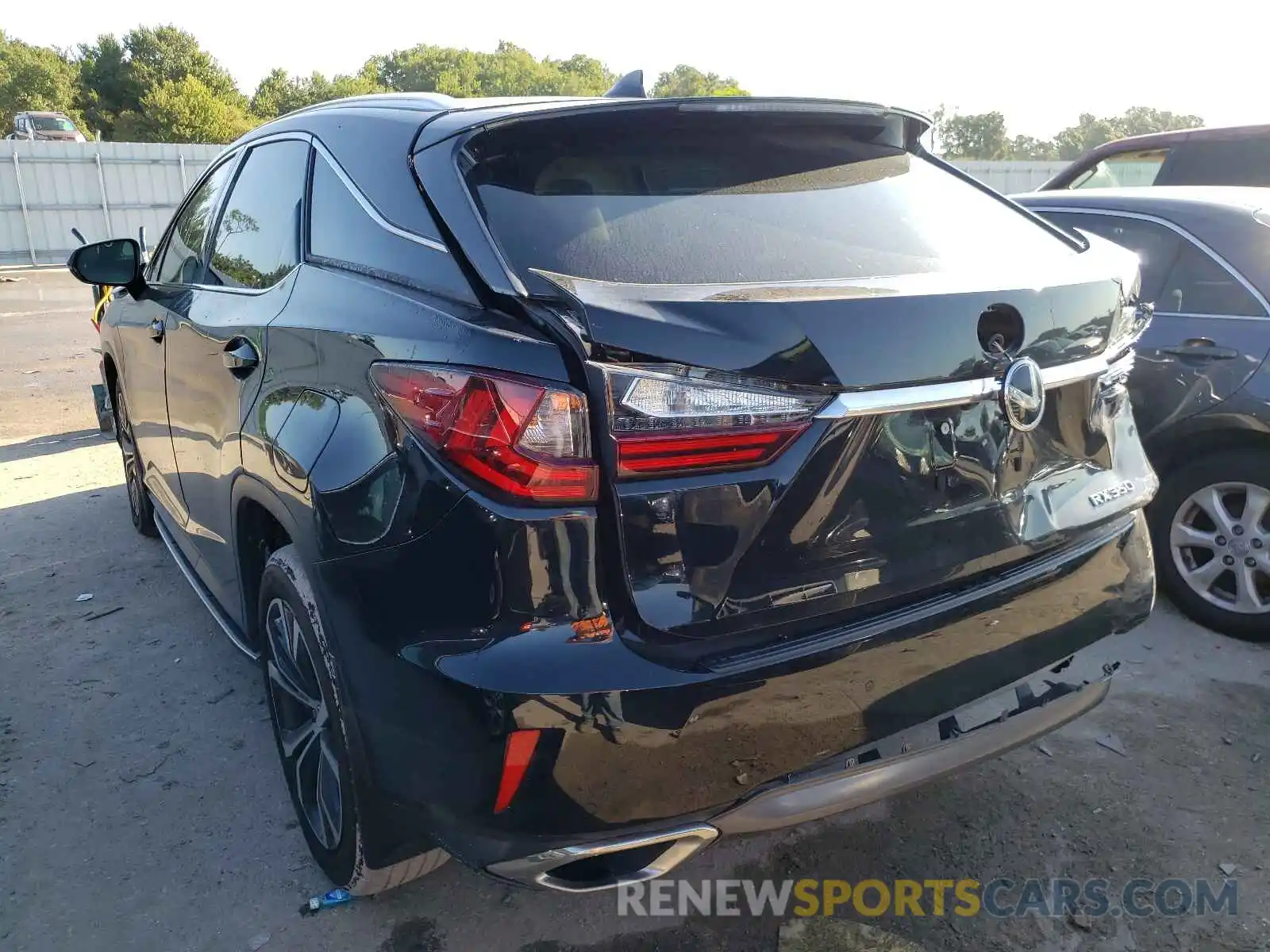 3 Photograph of a damaged car 2T2ZZMCA7KC145517 LEXUS RX350 2019