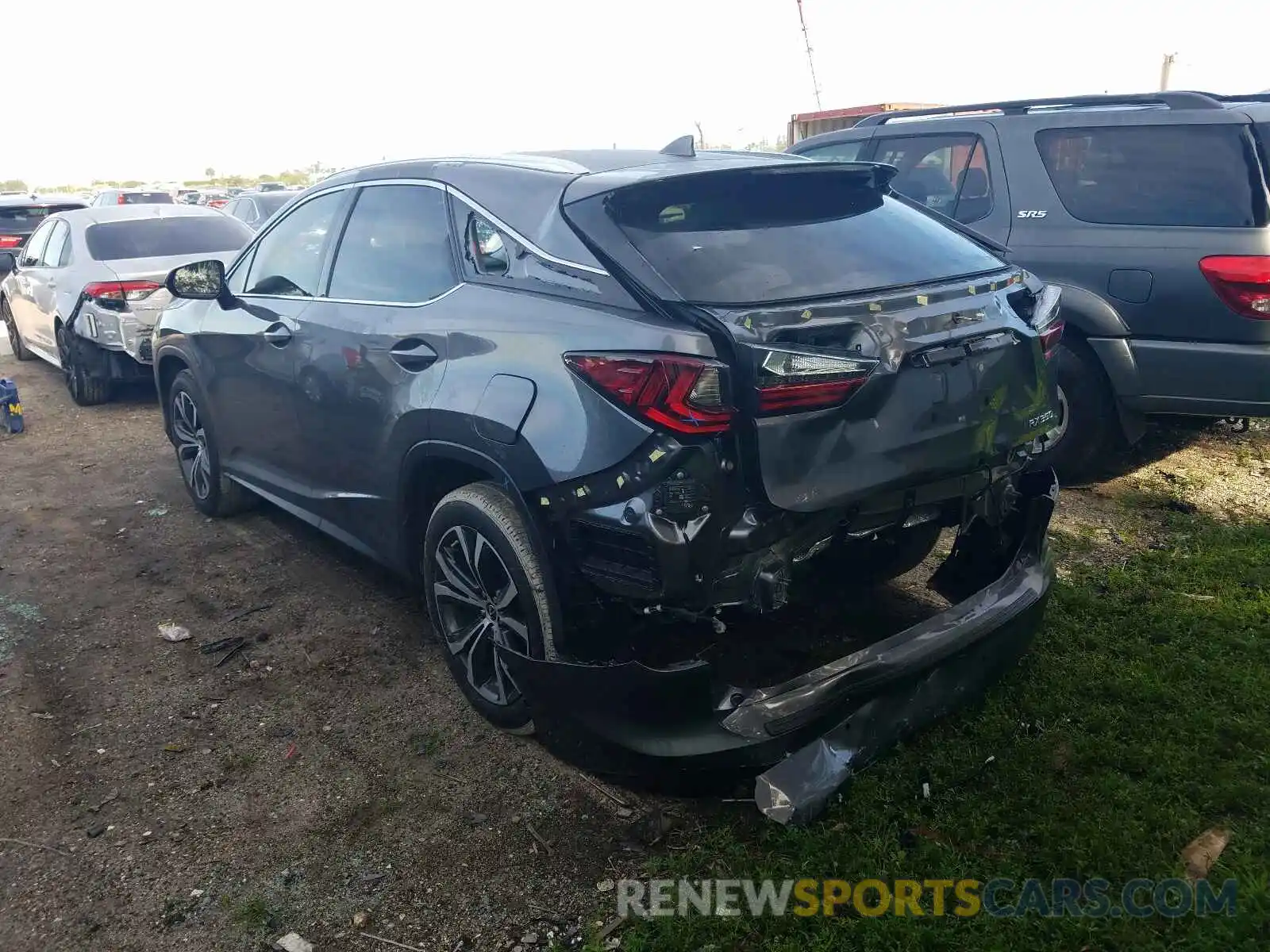 3 Photograph of a damaged car 2T2ZZMCA7KC149647 LEXUS RX350 2019