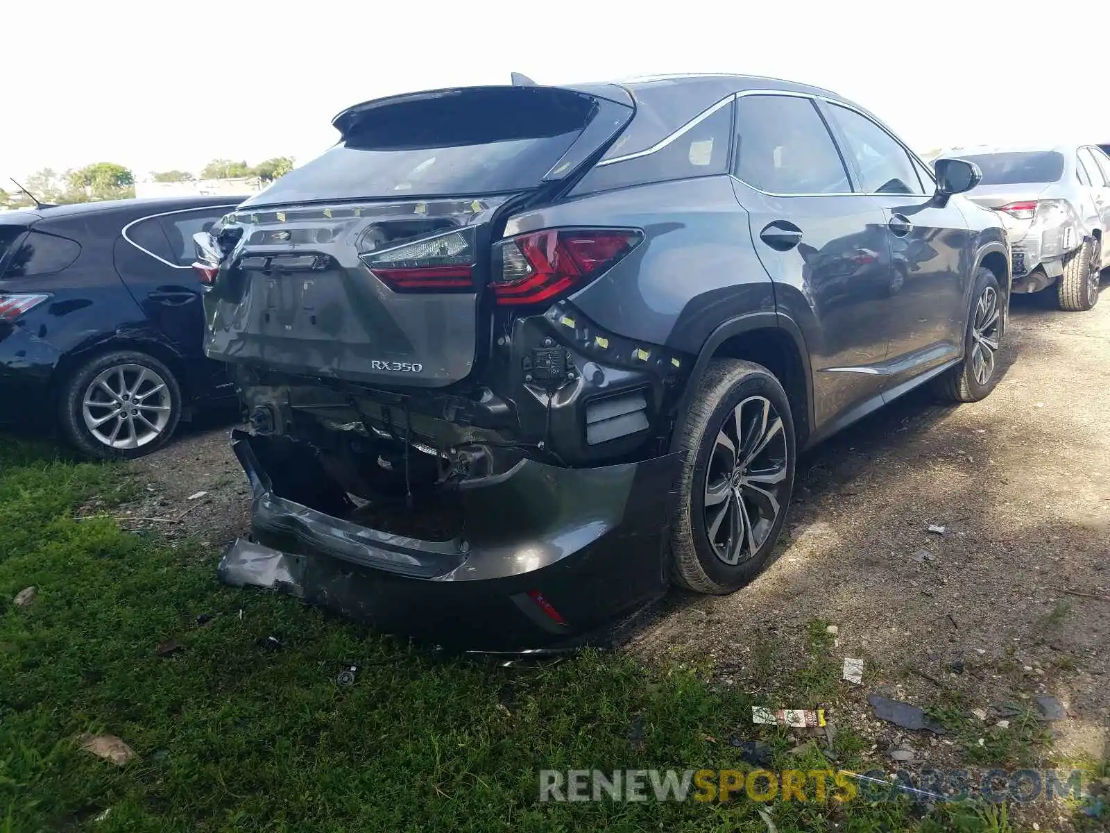 4 Photograph of a damaged car 2T2ZZMCA7KC149647 LEXUS RX350 2019