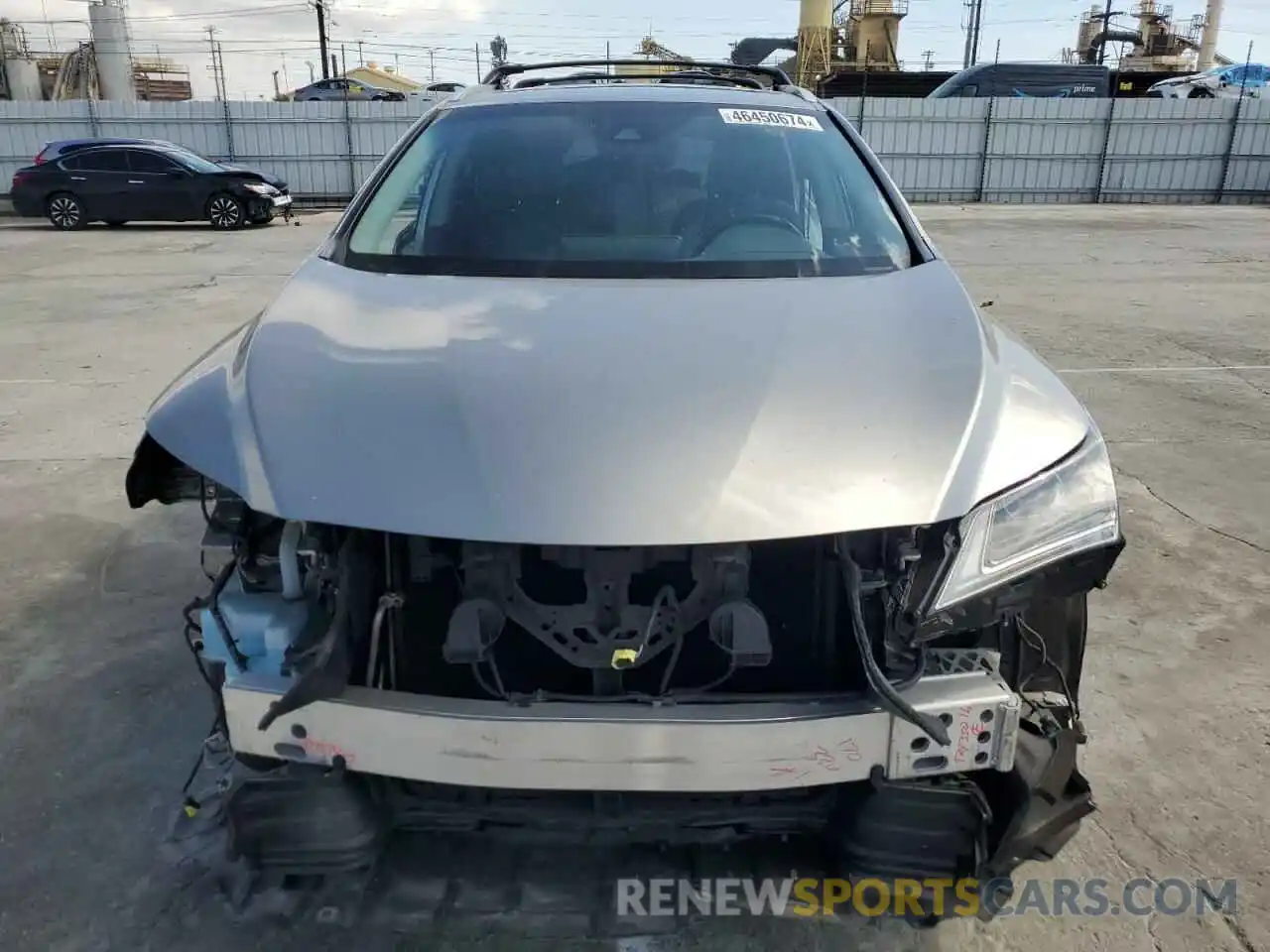 5 Photograph of a damaged car 2T2ZZMCA8KC119802 LEXUS RX350 2019