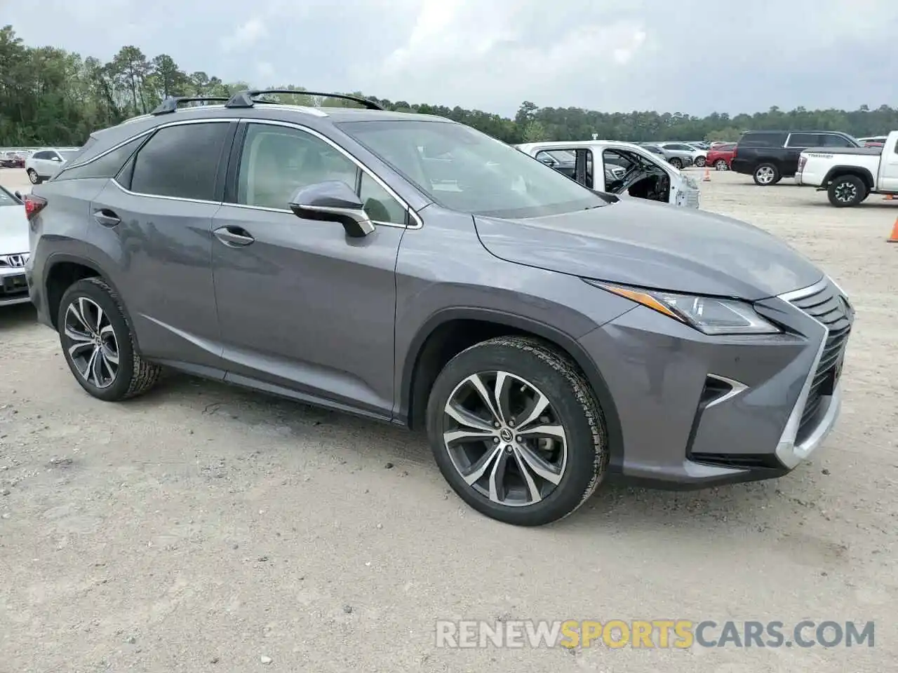 4 Photograph of a damaged car 2T2ZZMCA8KC124904 LEXUS RX350 2019