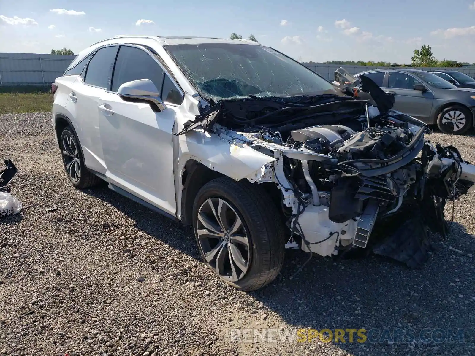 1 Фотография поврежденного автомобиля 2T2ZZMCA8KC127379 LEXUS RX350 2019