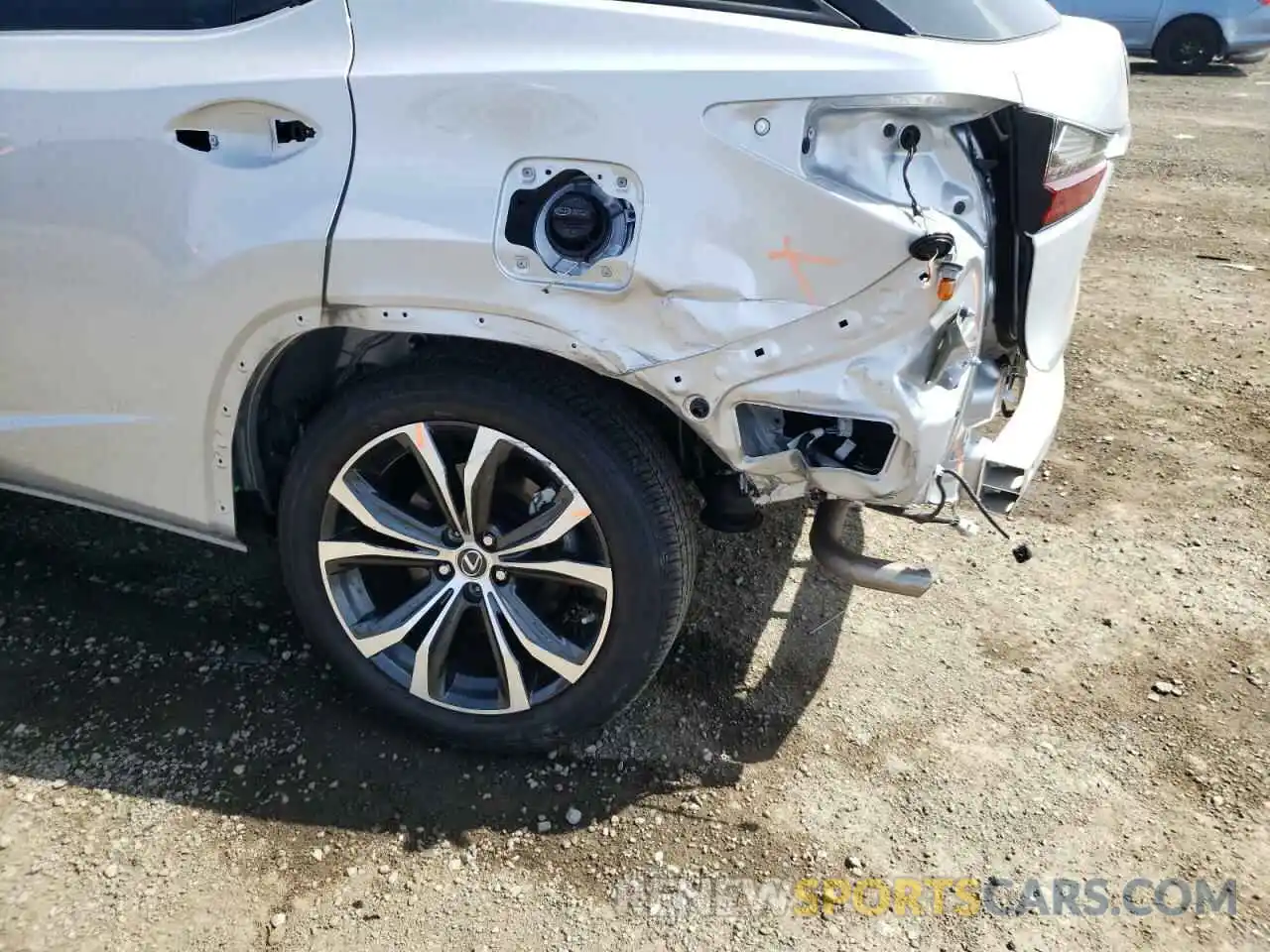 9 Photograph of a damaged car 2T2ZZMCA8KC129472 LEXUS RX350 2019