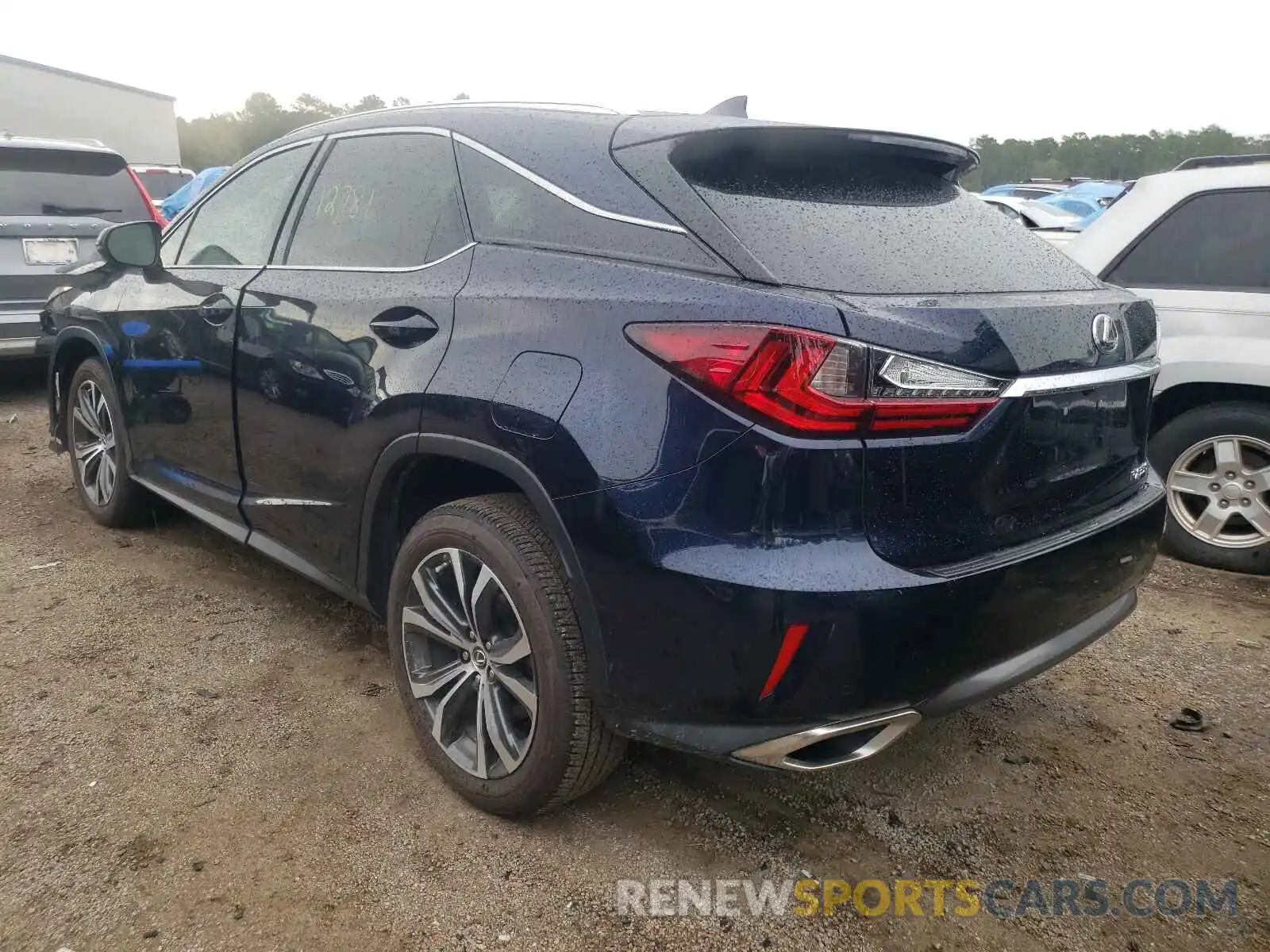 3 Photograph of a damaged car 2T2ZZMCA8KC136681 LEXUS RX350 2019