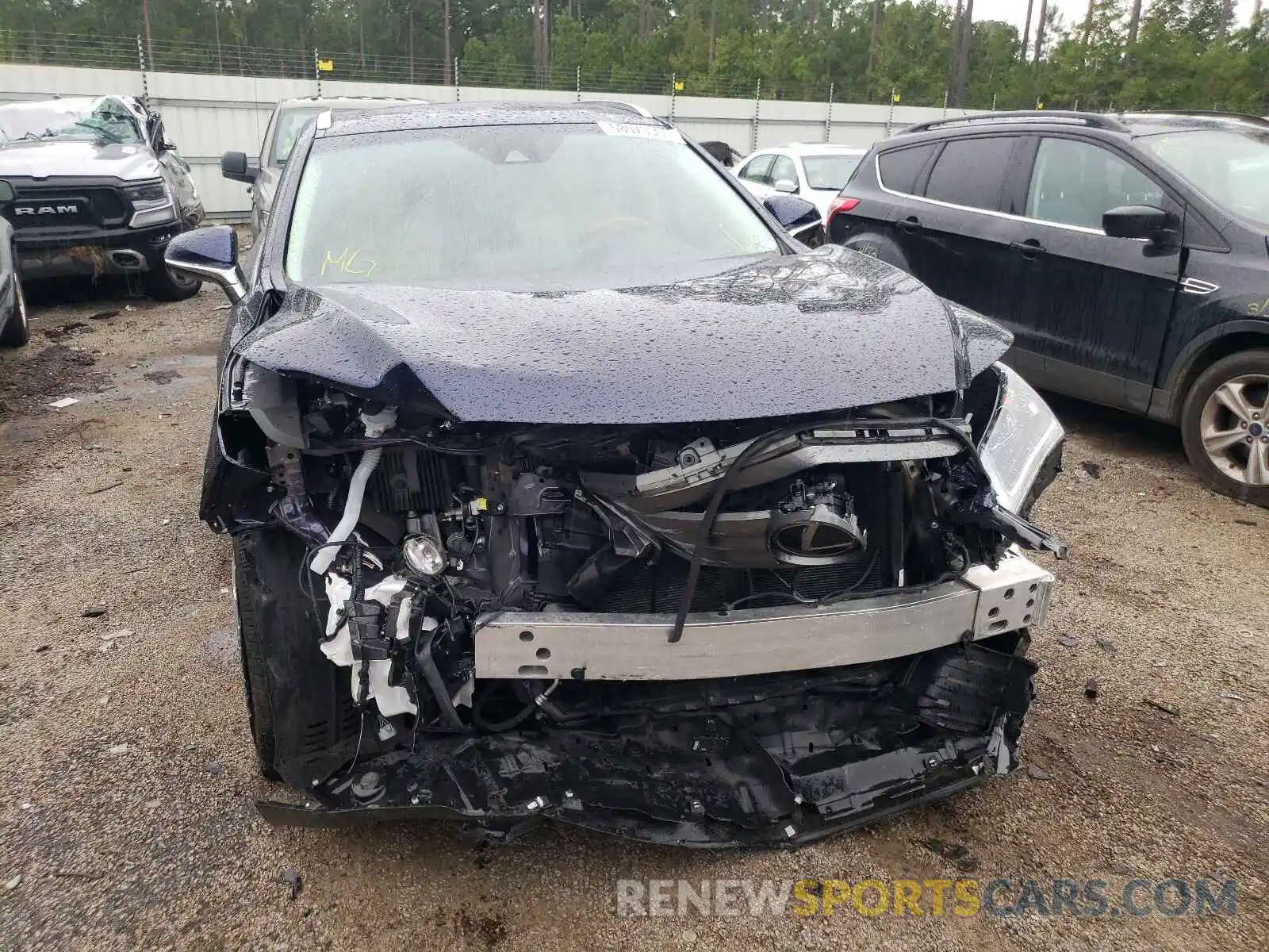 9 Photograph of a damaged car 2T2ZZMCA8KC136681 LEXUS RX350 2019