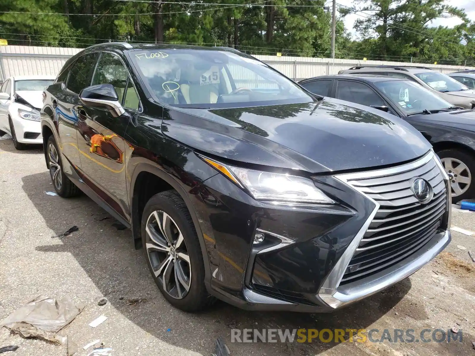 1 Photograph of a damaged car 2T2ZZMCA8KC136700 LEXUS RX350 2019