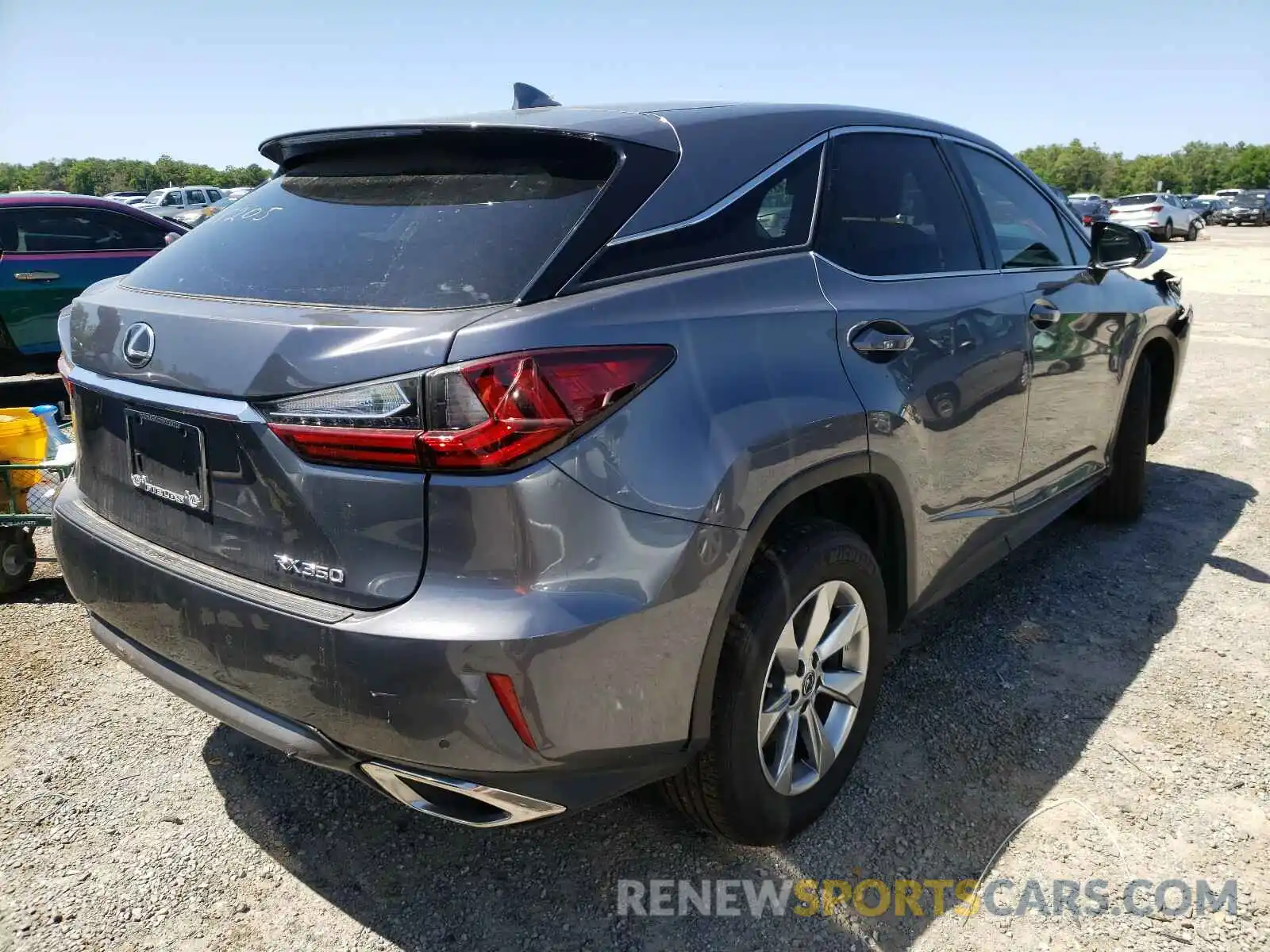 4 Photograph of a damaged car 2T2ZZMCA8KC138205 LEXUS RX350 2019